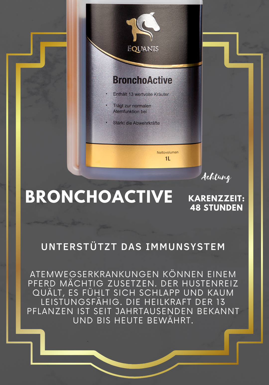 Produkttest: Equanis BronchoActive 2021