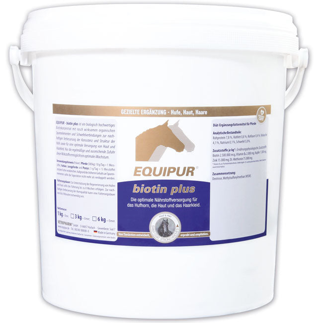 EQUIPUR  biotin plus 6000g Pulver