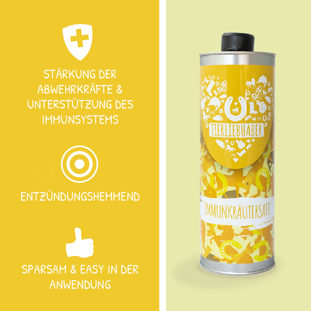 Tierliebhaber Immunkräutersaft für Pferde 1000 ml