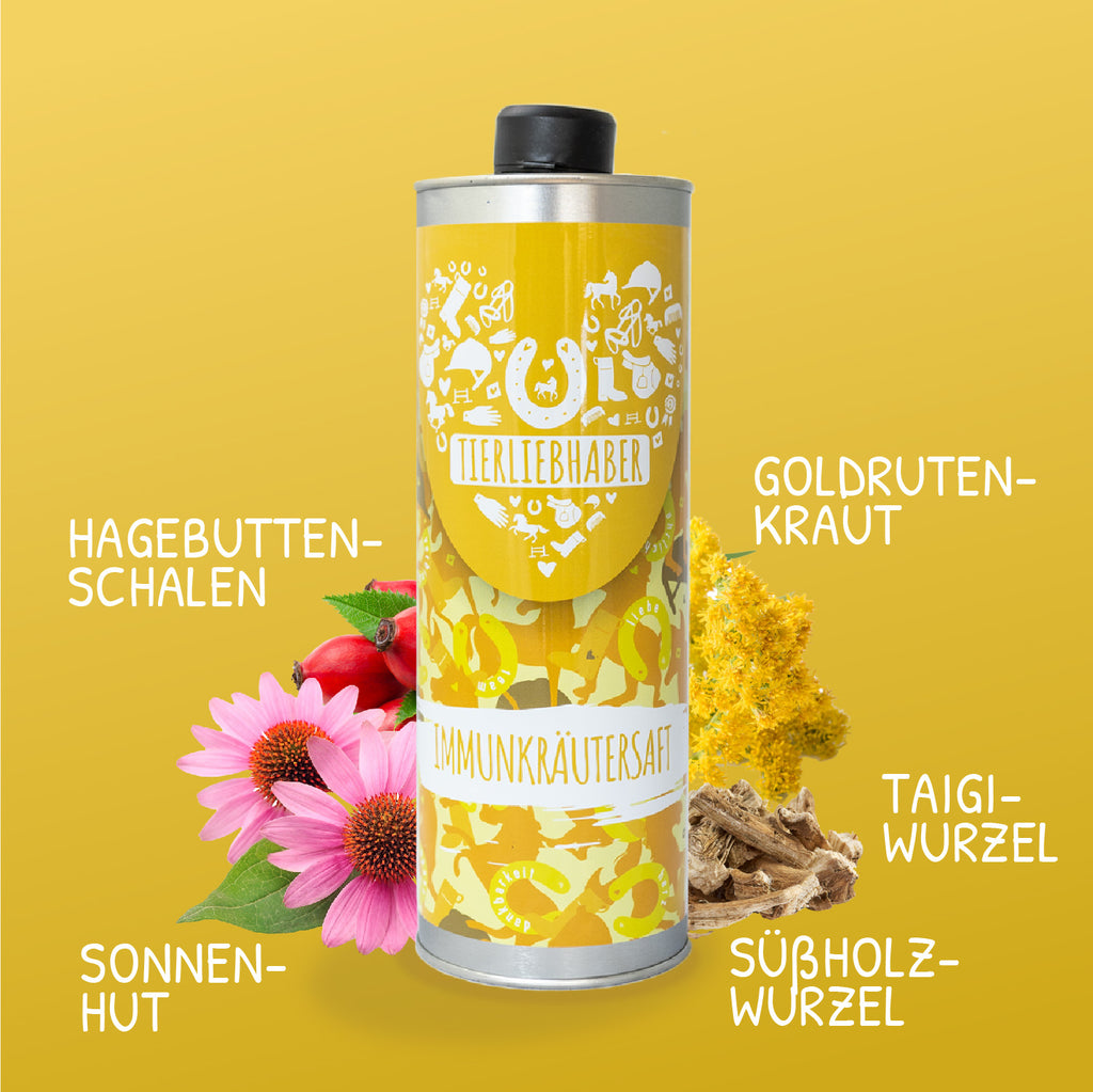 Tierliebhaber Immunkräutersaft für Pferde 1000 ml