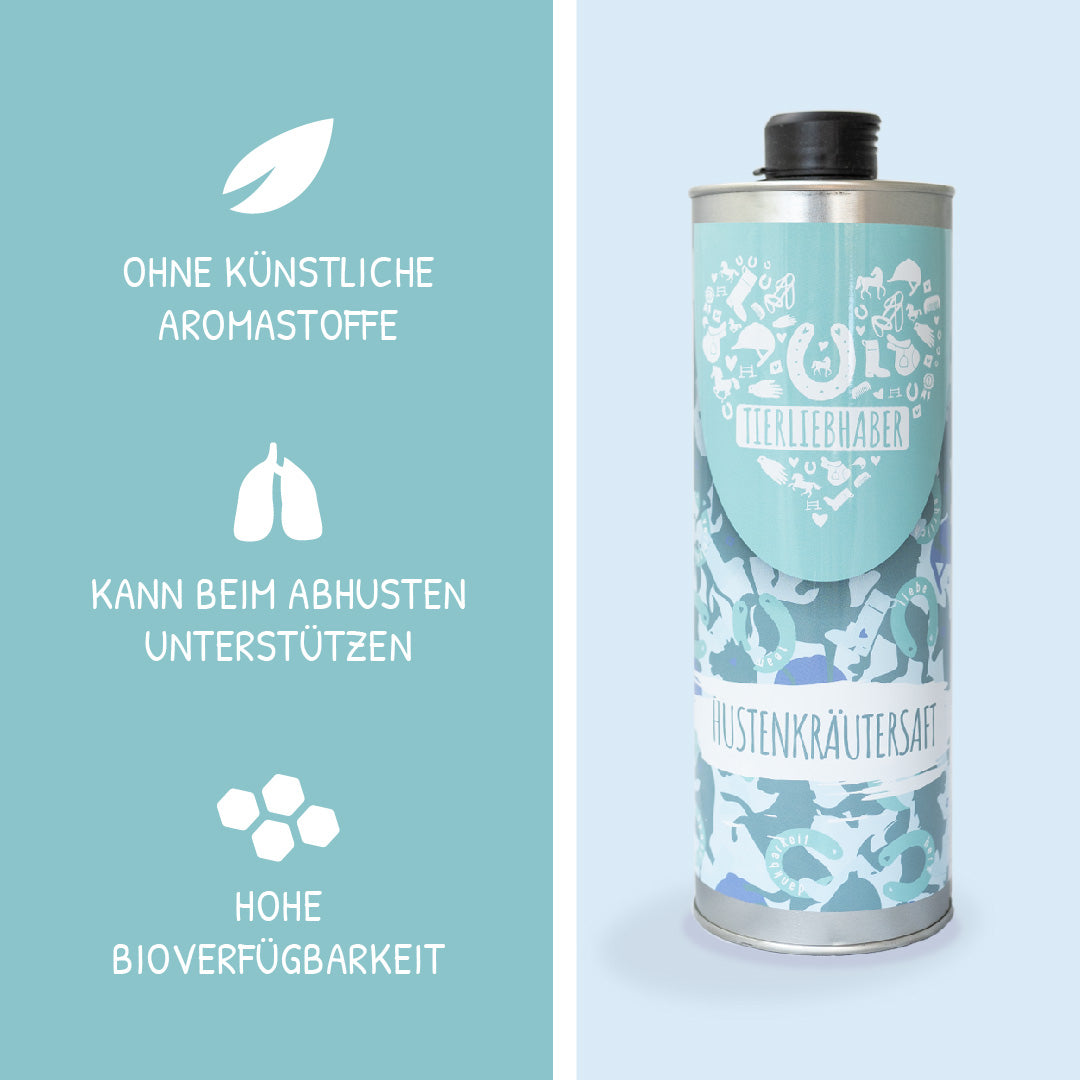 Tierliebhaber Hustenkräutersaft für Pferde 1000 ml
