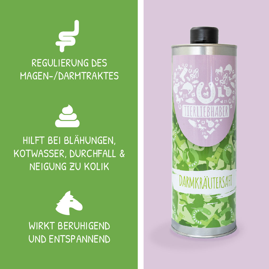 Tierliebhaber Darmkräutersaft für Pferde 1000 ml