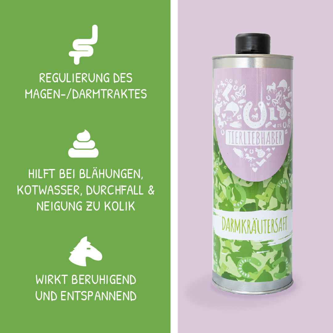 Tierliebhaber Darmkräutersaft für Pferde 1000 ml
