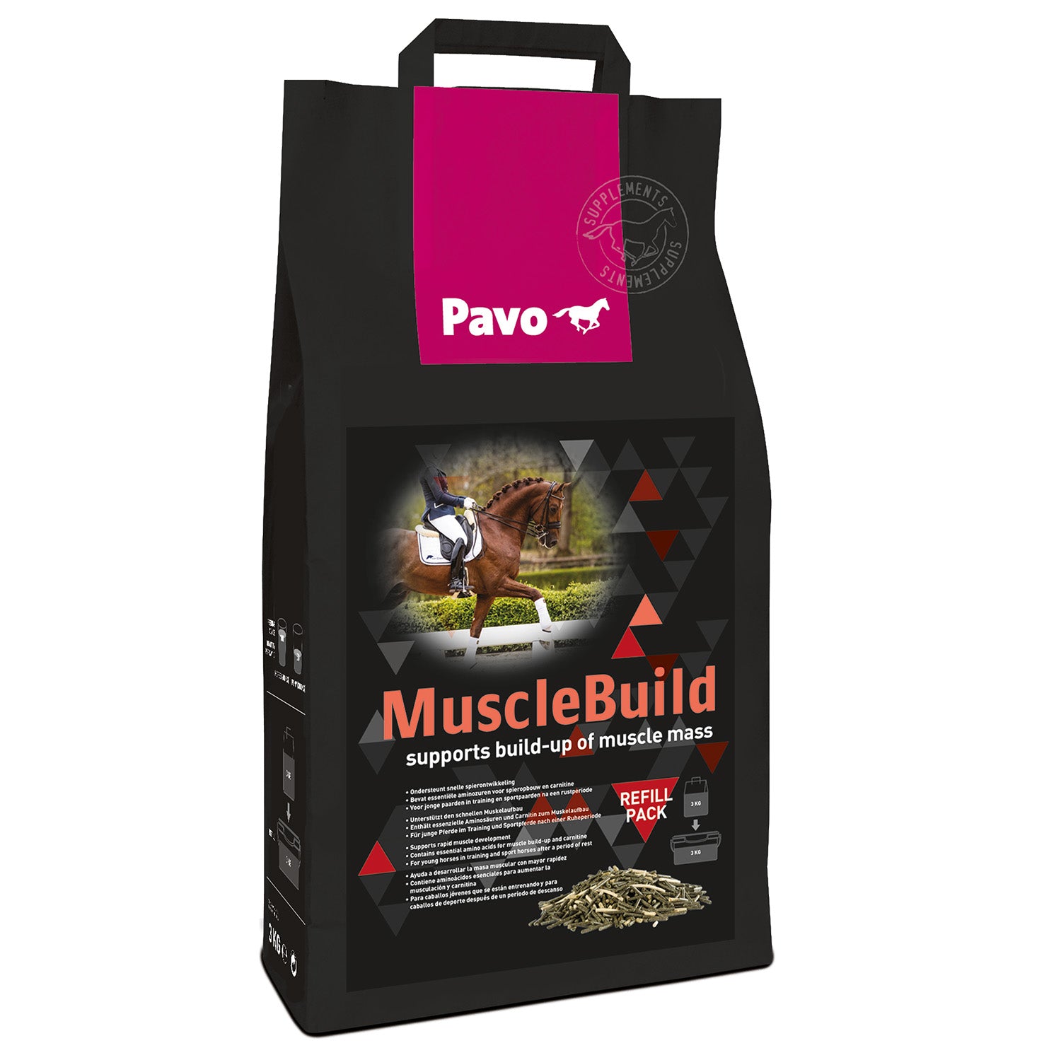 Pavo MuscleBuild Nachfüllpack 3kg