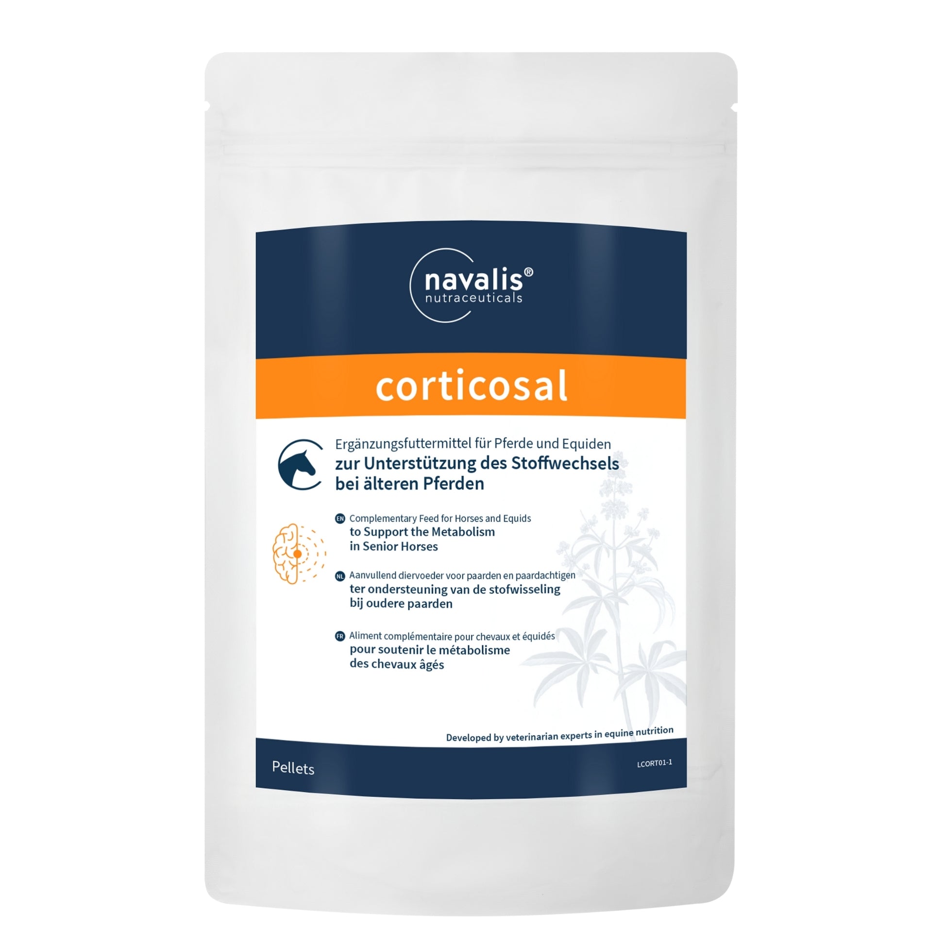 navalis corticosal Horse Pellets 2kg Nachfüllpack