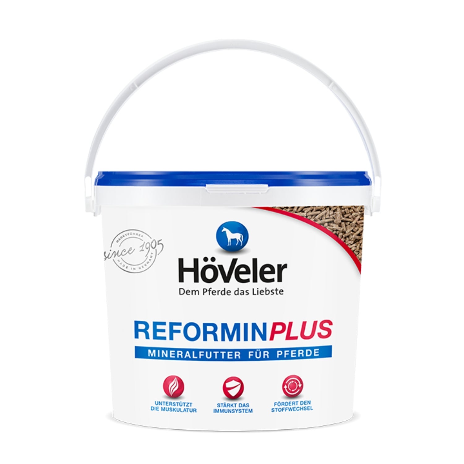 Höveler Reformin plus Eimer für Pferde 10kg