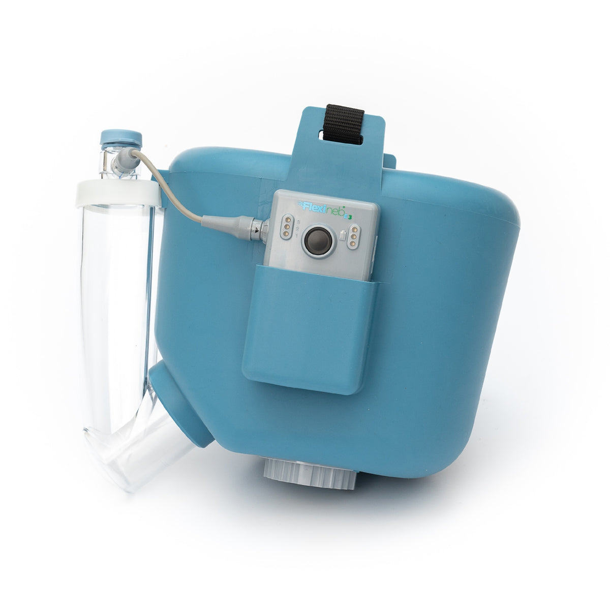 Flexineb E3 Inhalator für Pferde Komplettset Standardgröße Blau