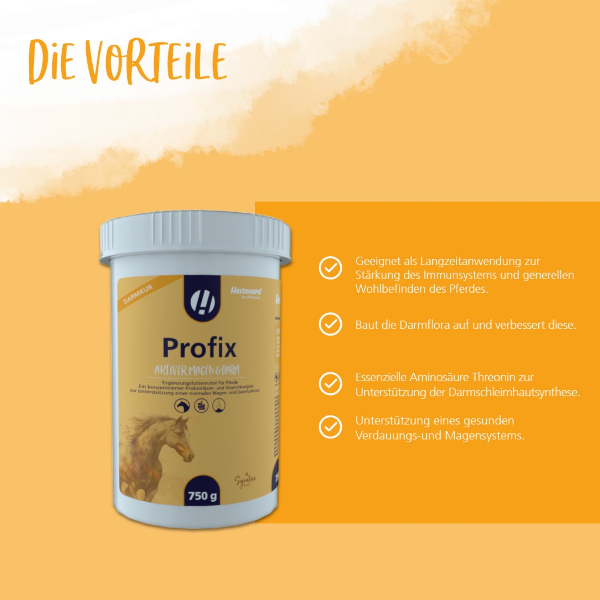 Hestevard Profix für Pferde 750g