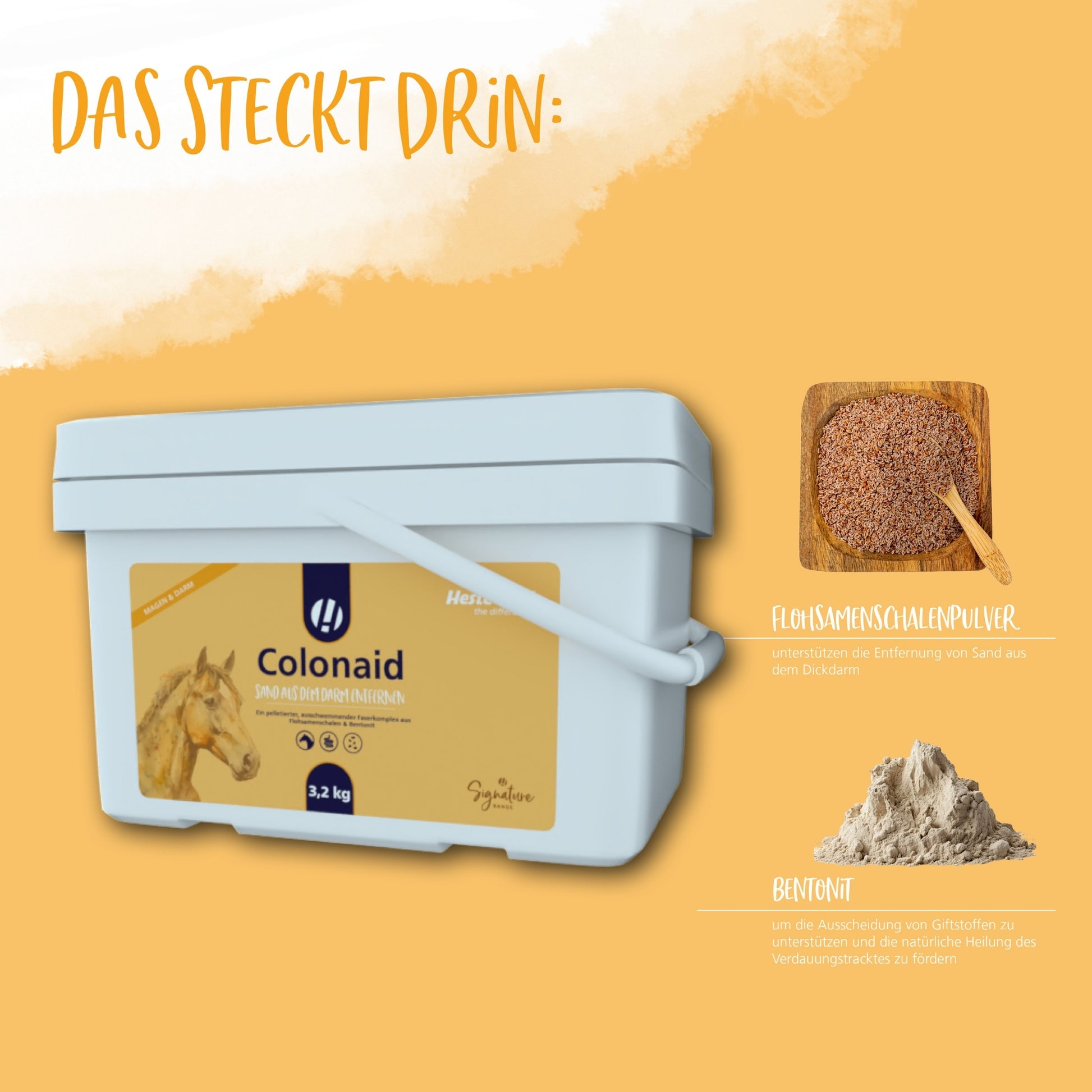 Hestevard Colonaid für Pferde 3,2kg