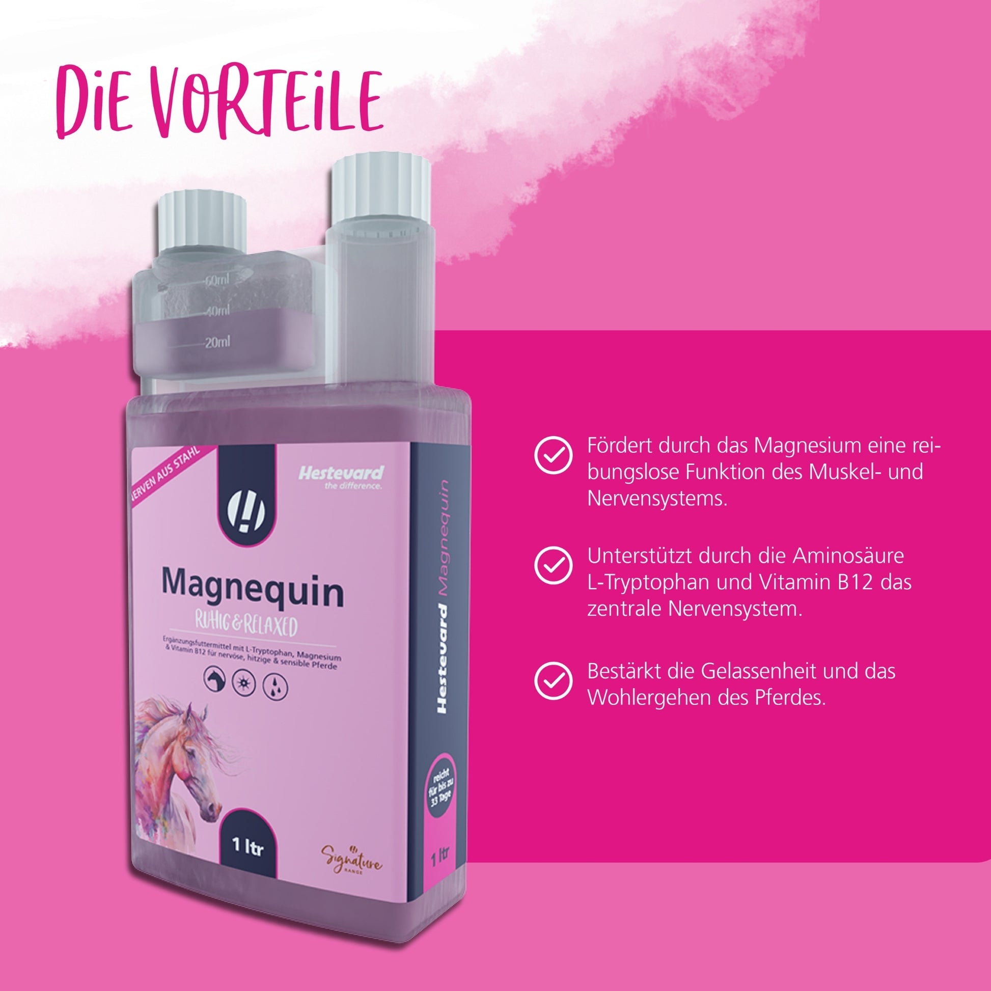 Hestevard Magnequin für Pferde 1000ml