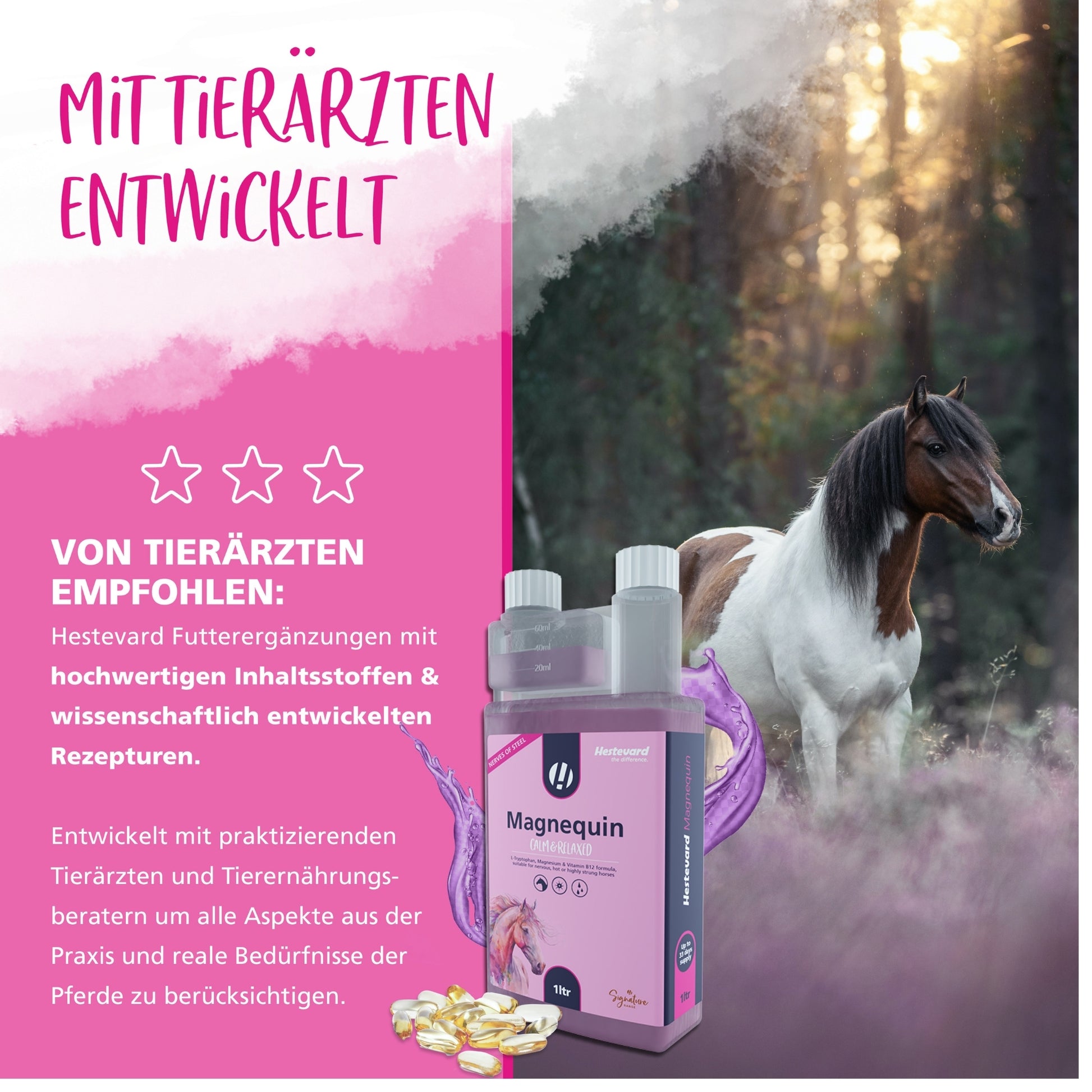 Hestevard Magnequin für Pferde 1000ml