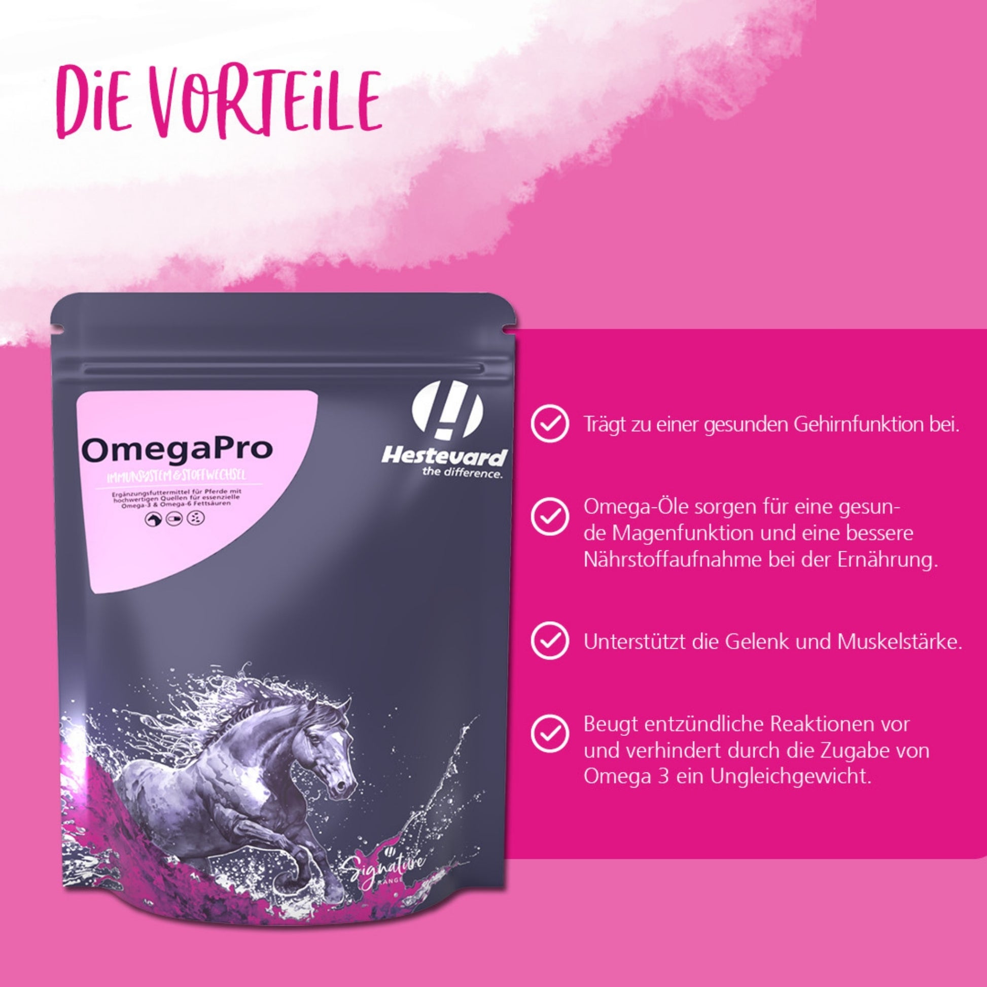 Hestevard OmegaPro für Pferde 1.5kg