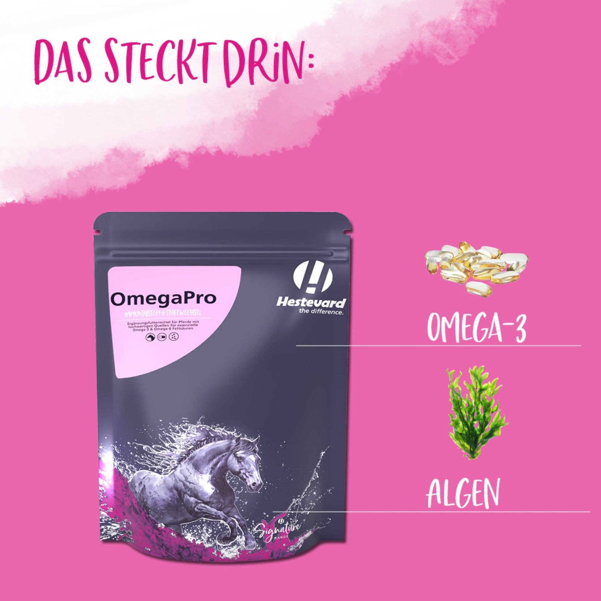 Hestevard OmegaPro für Pferde 1.5kg