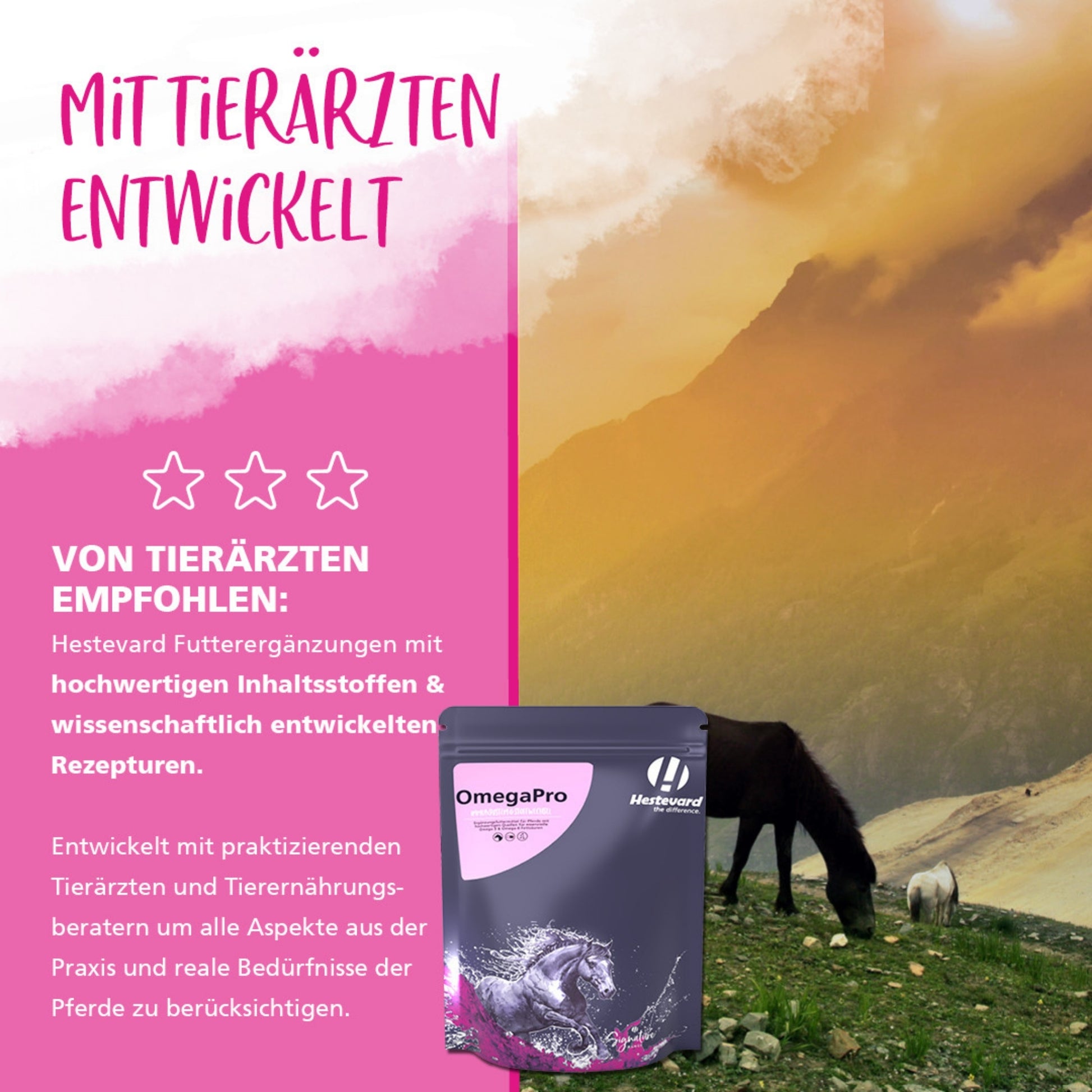 Hestevard OmegaPro für Pferde 1.5kg