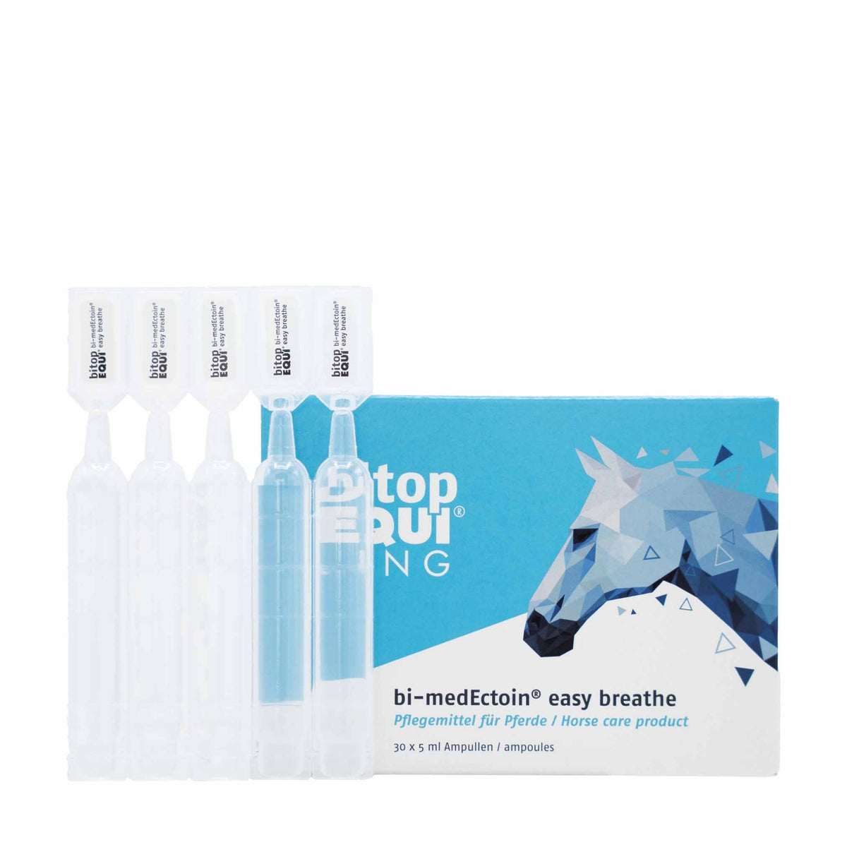 bitopEQUI bi-medEctoin easy breathe für Pferde 30x5ml