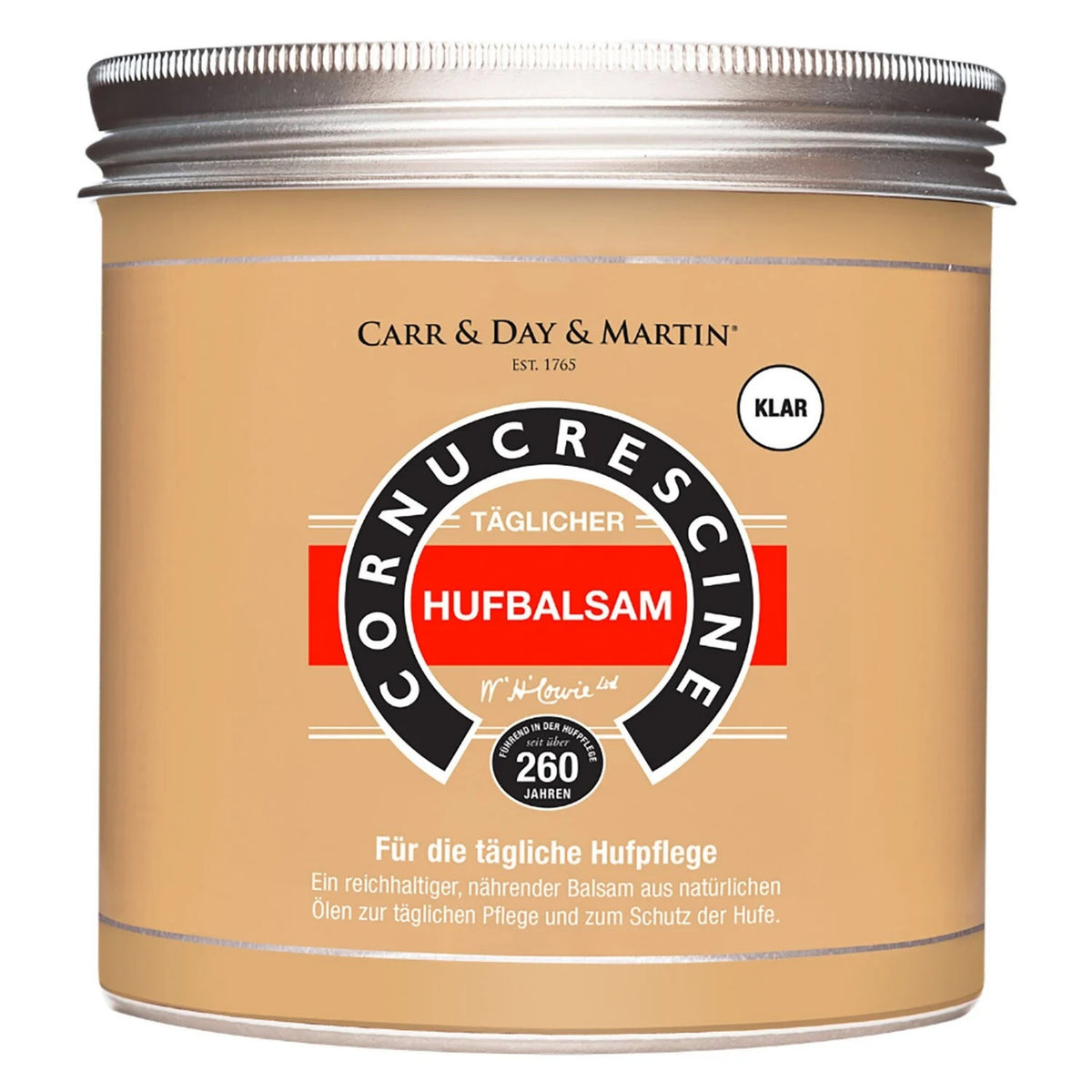 Carr & Day & Martin Cornucrescine Hufbalsam für Pferde 500ml Klar