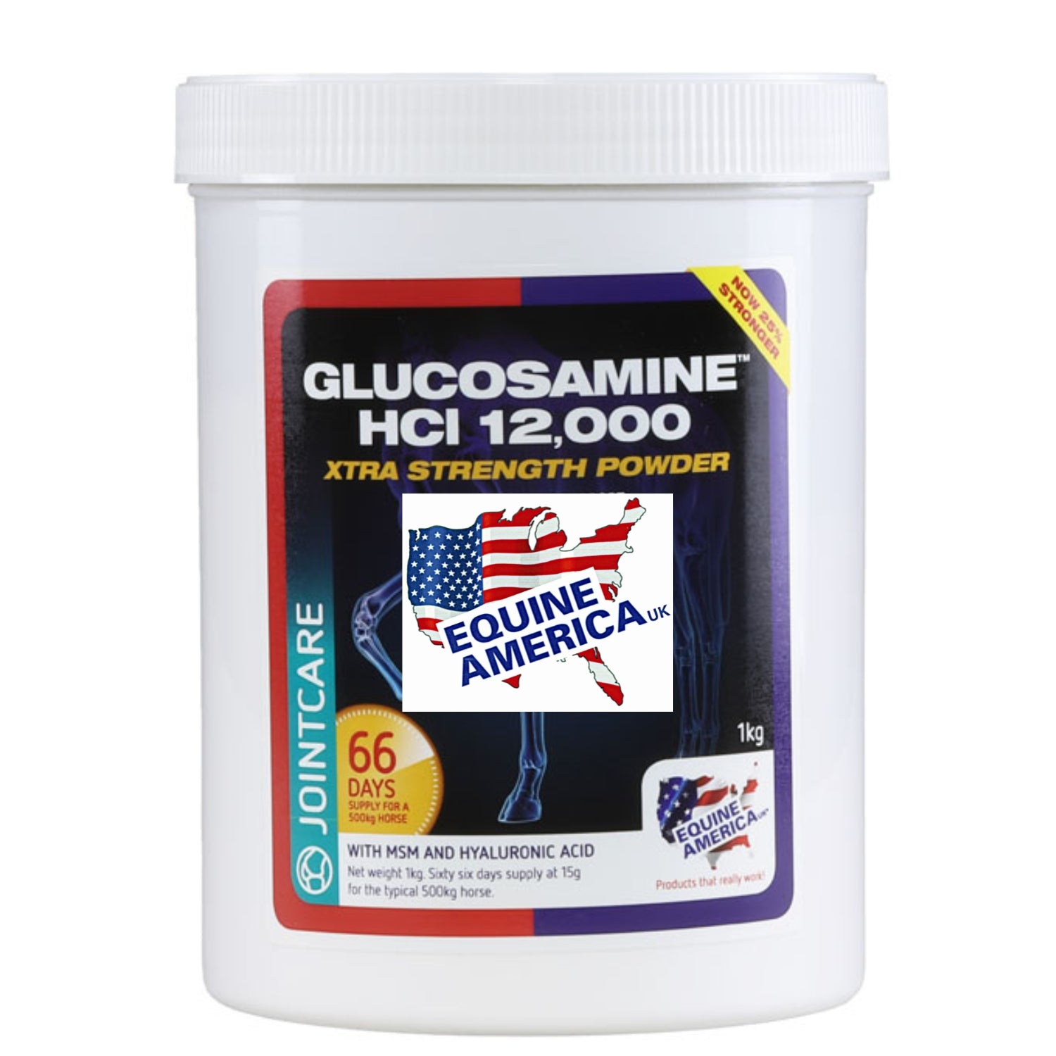 Glucosamine HCI 12000 Xtra Strength Powder 1000g