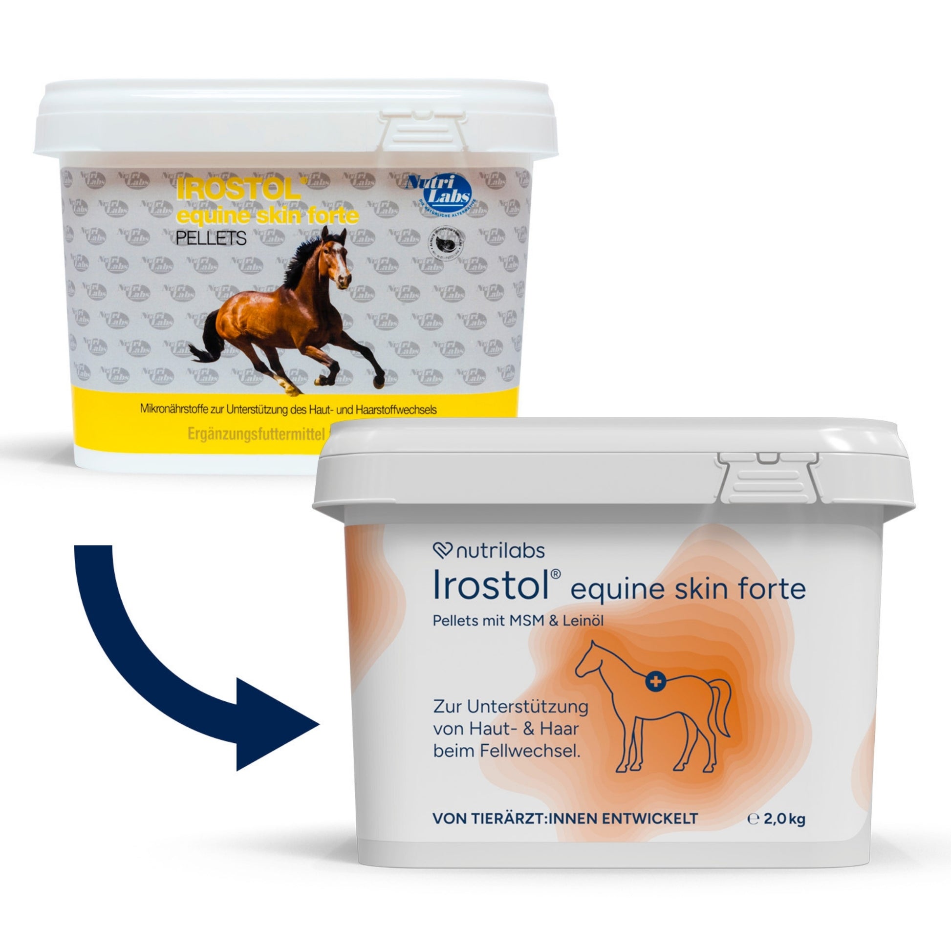 Irostol equine skin forte pellets 2000g