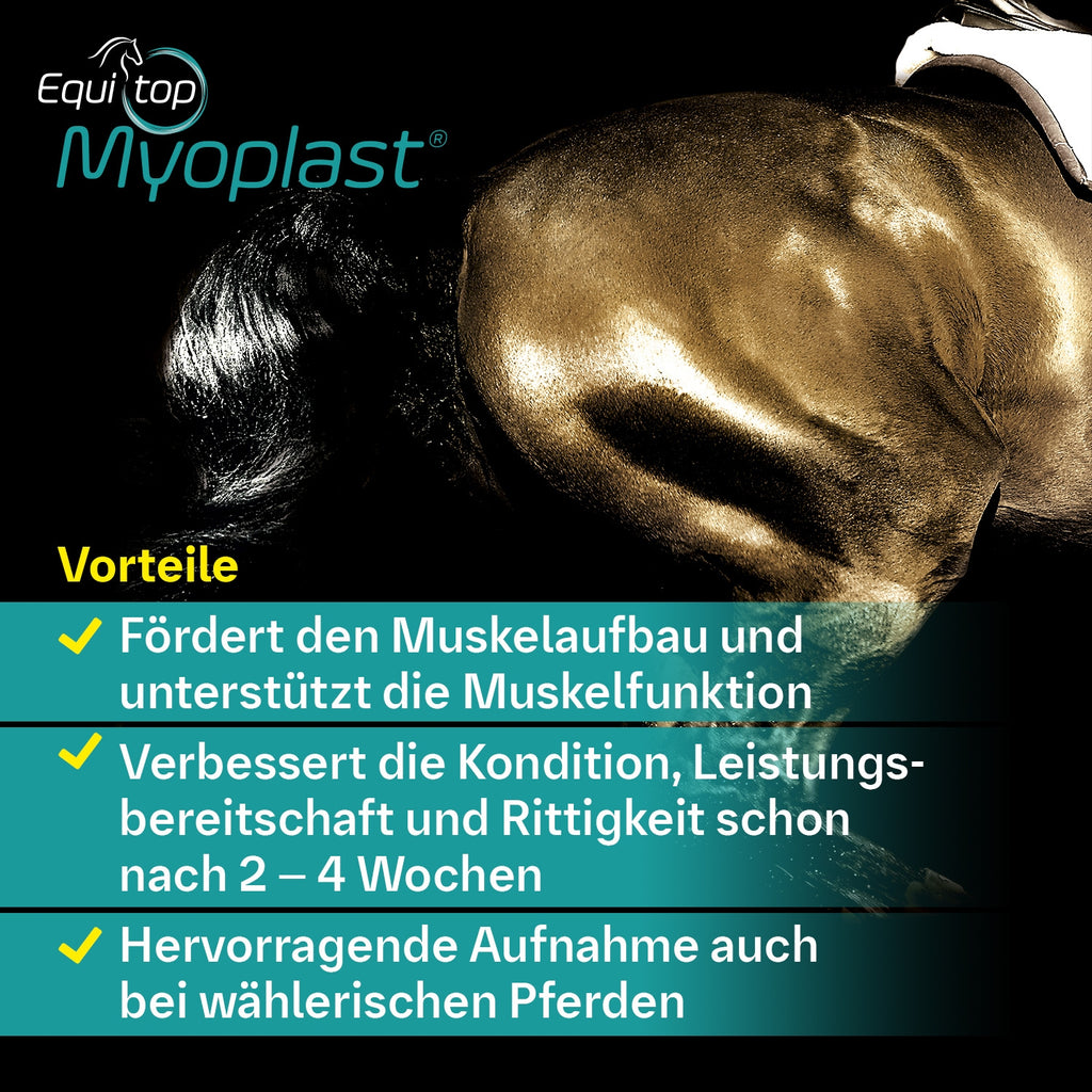 Equitop Myoplast 1,5kg Muskelaufbau Granulat