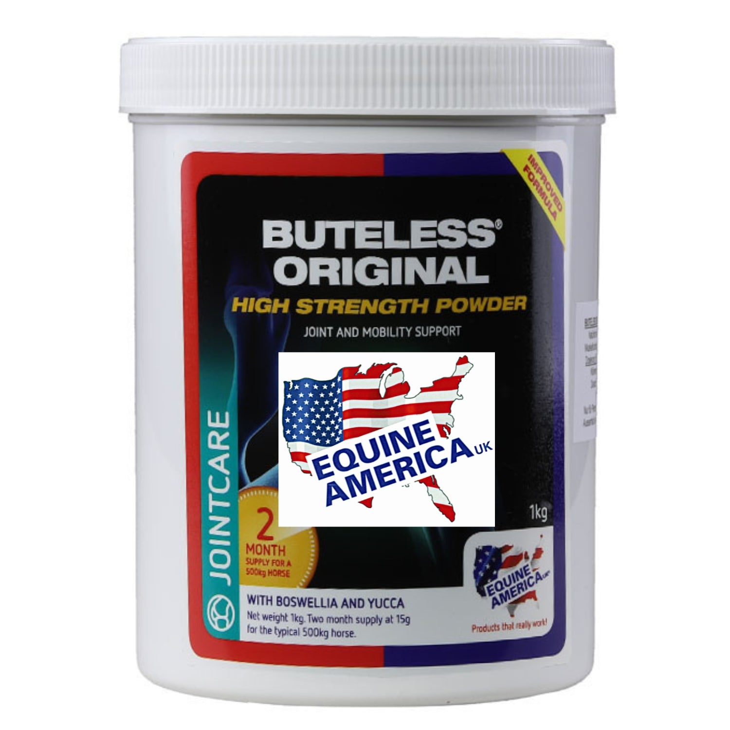 Equine America Buteless Original Powder 1 kg