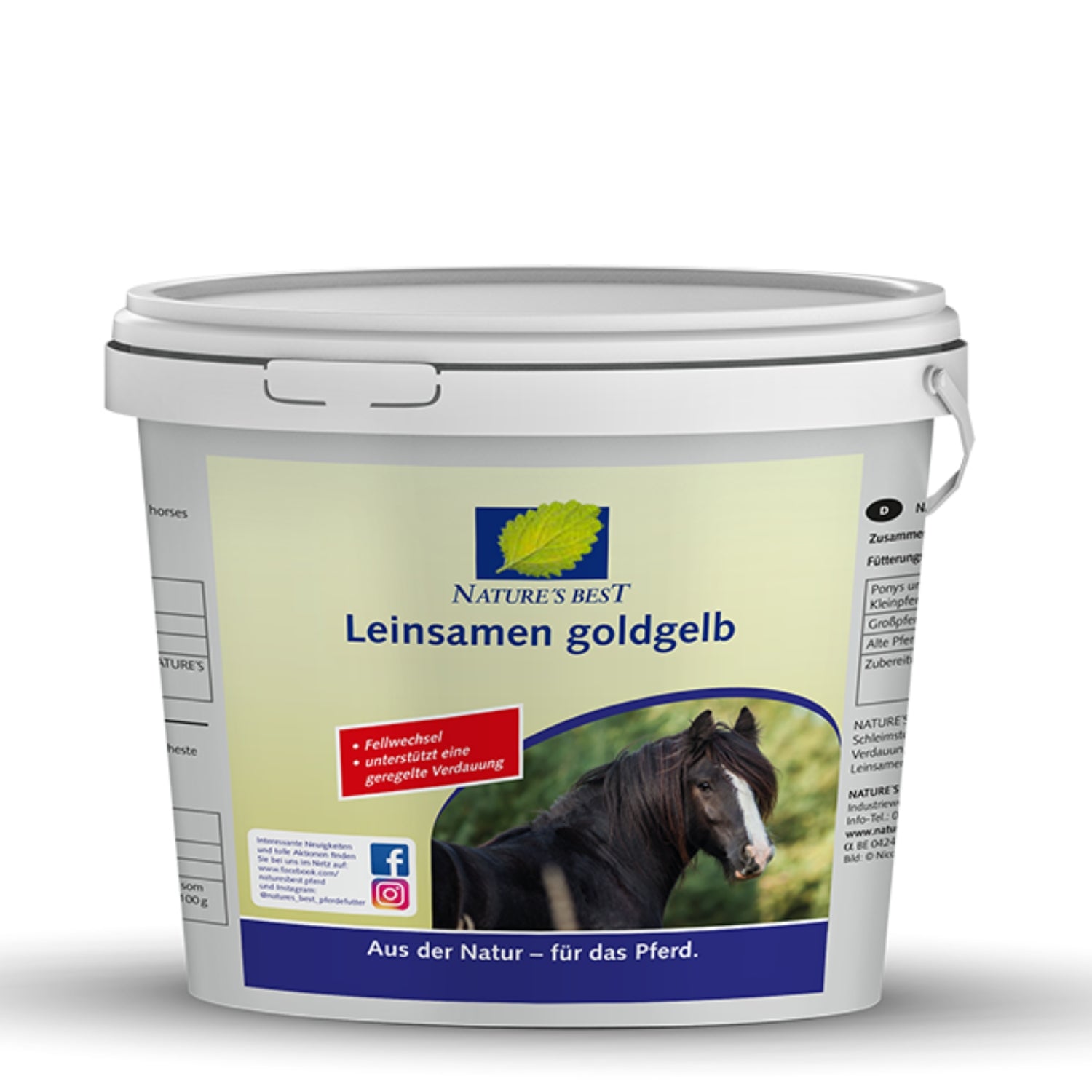 Nature´s Best Leinsamen goldgelb 1300g