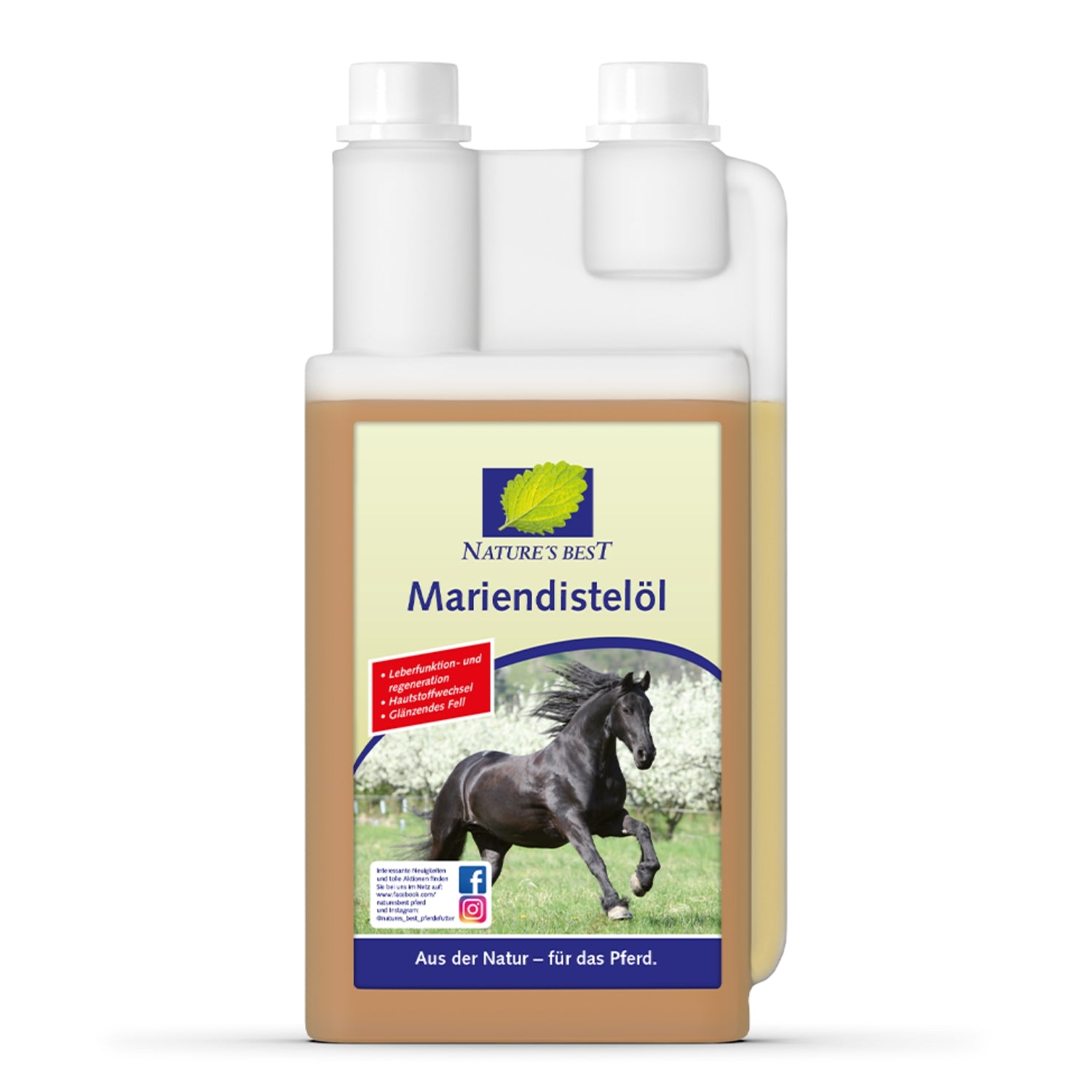 Nature´s Best Mariendistelöl 1000ml