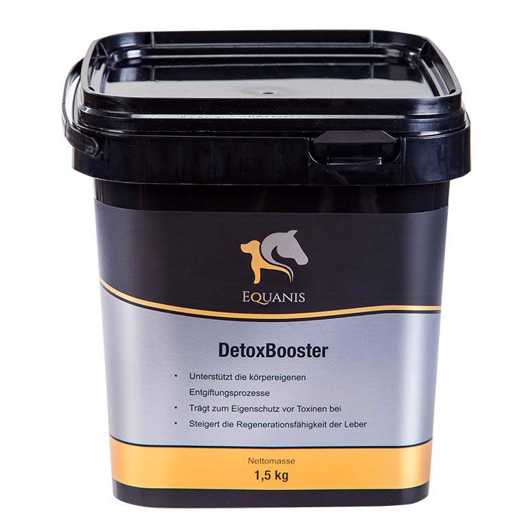Equanis DetoxBooster Pellets 1500g MHD 01.09.2026