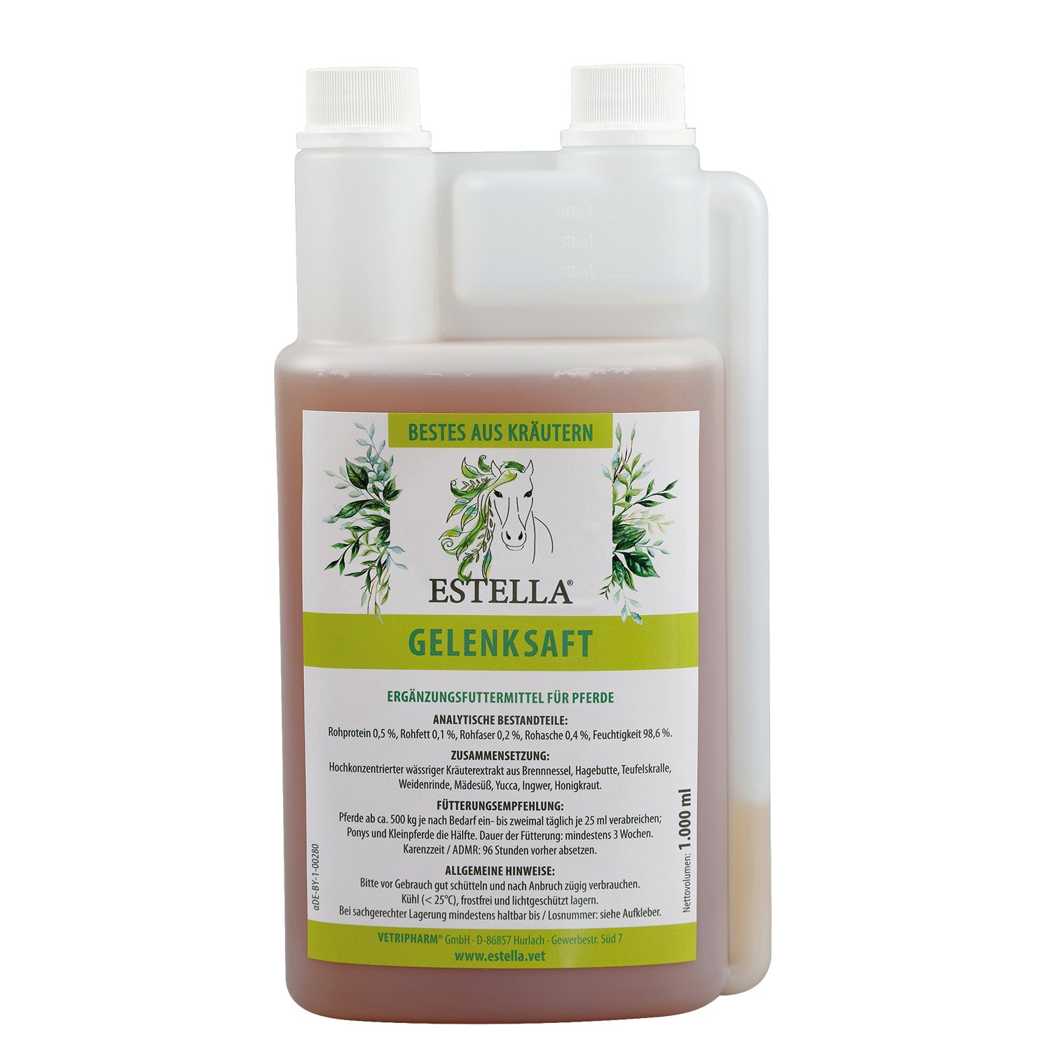 ESTELLA Gelenksaft für Pferde 1000ml
