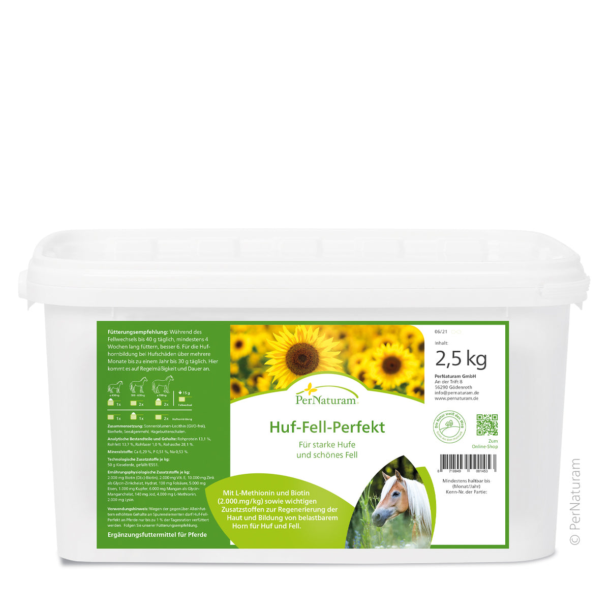 PerNaturam Huf-Fell-Perfekt 2500g MHD 22.01.2027