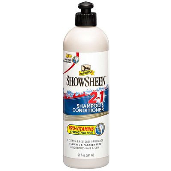 Absorbine ShowSheen 2in1 Shampoo&amp;Conditioner 591ml