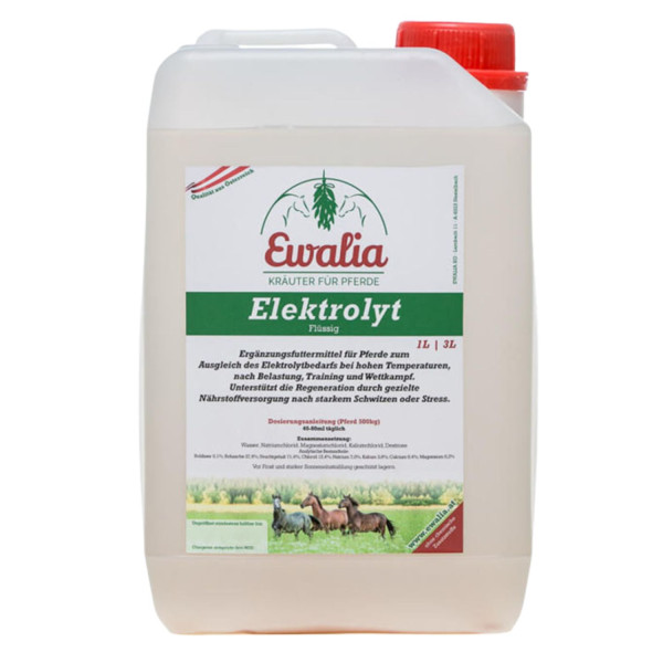 Ewalia Elektrolyt Kanister für Pferde 3000 ml