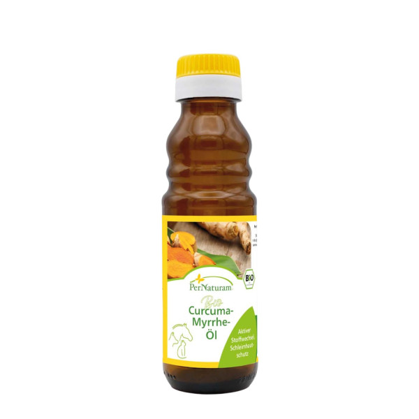 PerNaturam Bio-Curcuma-Myrrhe-Öl 100 ml MHD 05.07.2023