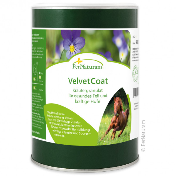 PerNaturam Velvet-Coat Biotin Kräutergranulat 900g