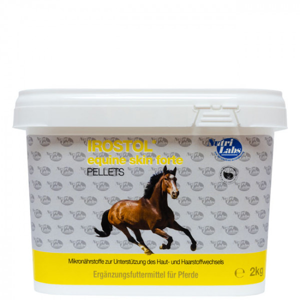 Irostol equine skin pellets 2000g
